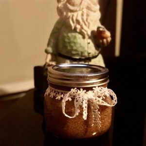 Organic warm vanilla brown sugar body scrub
